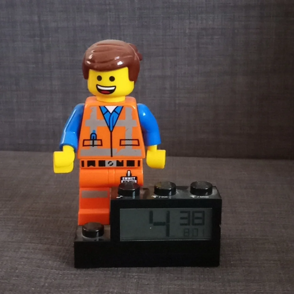 Lego kids clock